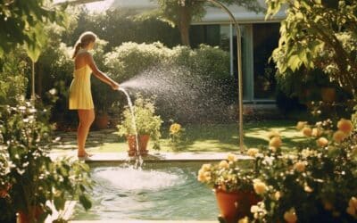 Arroser son jardin avec l’eau de sa piscine au sel : bonne ou mauvaise idée ?