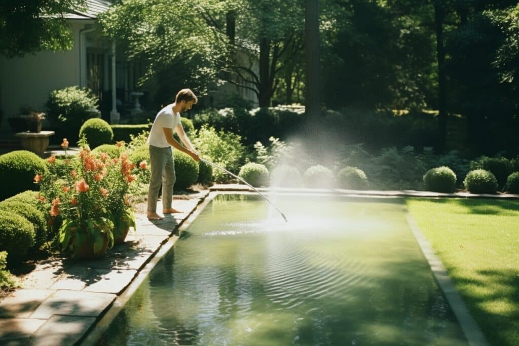 arroser jardin avec eau de piscine