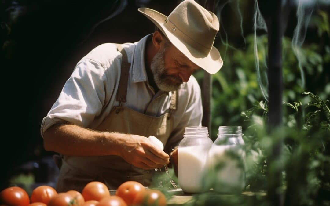 Arroser les tomates avec du lait : une astuce surprenante pour un jardin en pleine santé