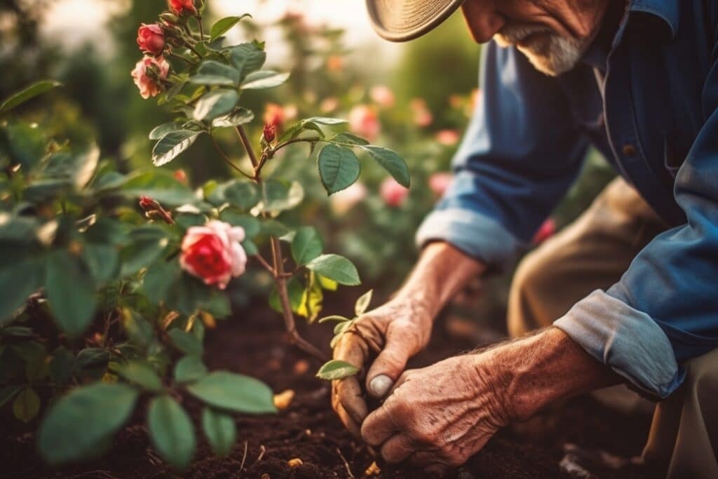 comment planter un rosier