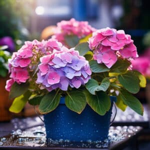 Hortensia en Pot : Stratégies d’Arrosage pour une Floraison Éblouissante