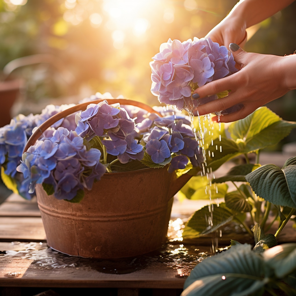 L’abc de l’arrosage pour un hortensia en pot