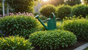 Arrosage des plantes au lever ou au coucher du soleil