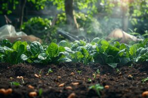 Potager en mars avec semis bien planifiés