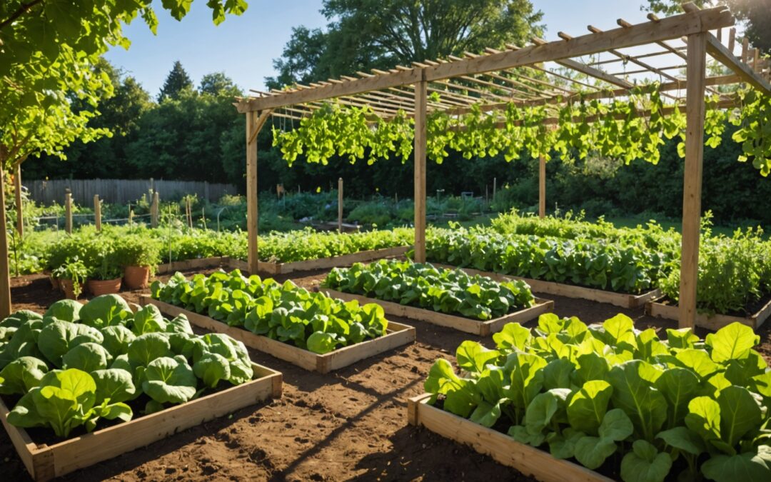 Comment faire de l’ombre au potager : Protégez vos cultures des fortes chaleurs