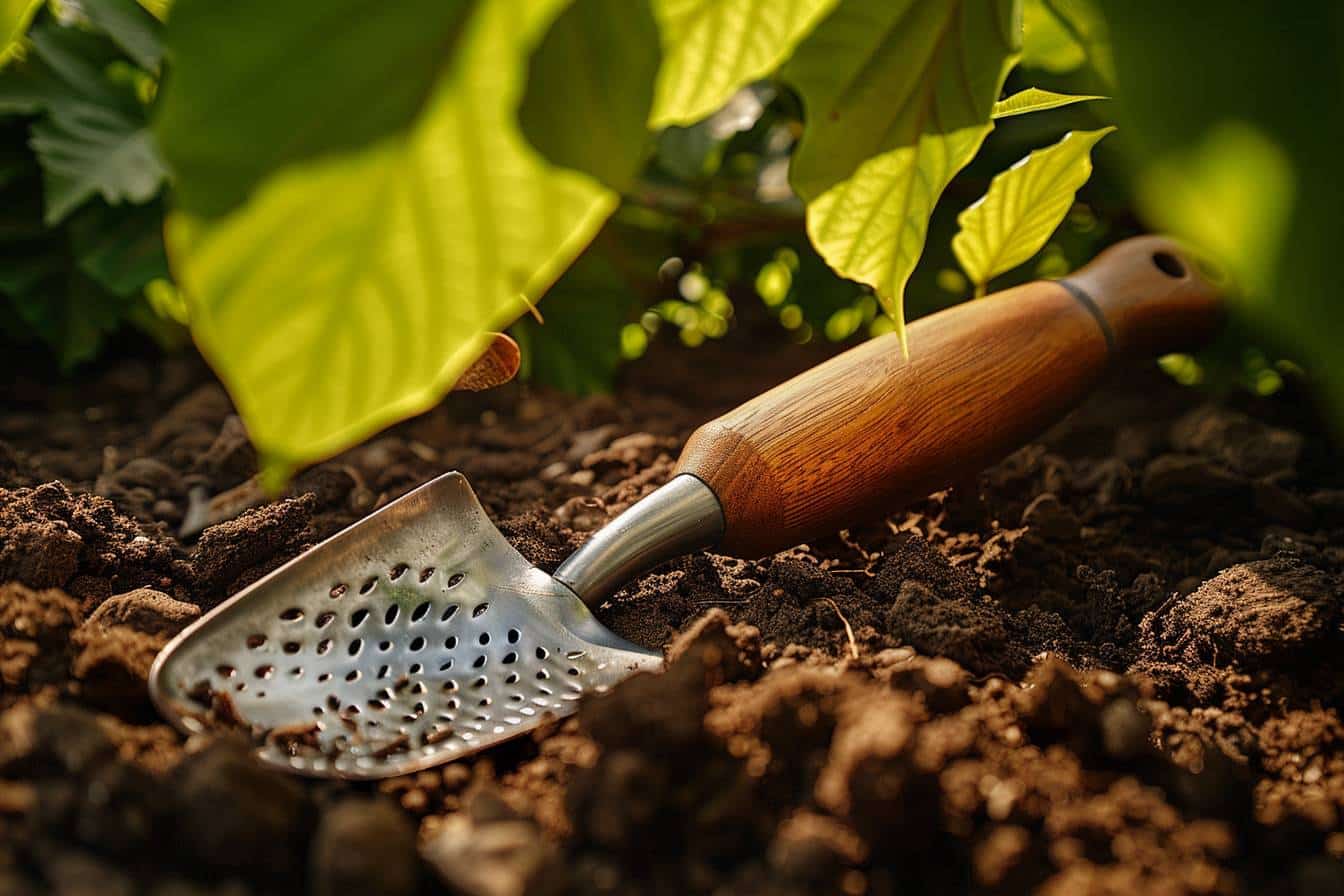 Plantoir de jardin pour des plantations réussies  
Outil essentiel pour planter avec facilité et efficacité