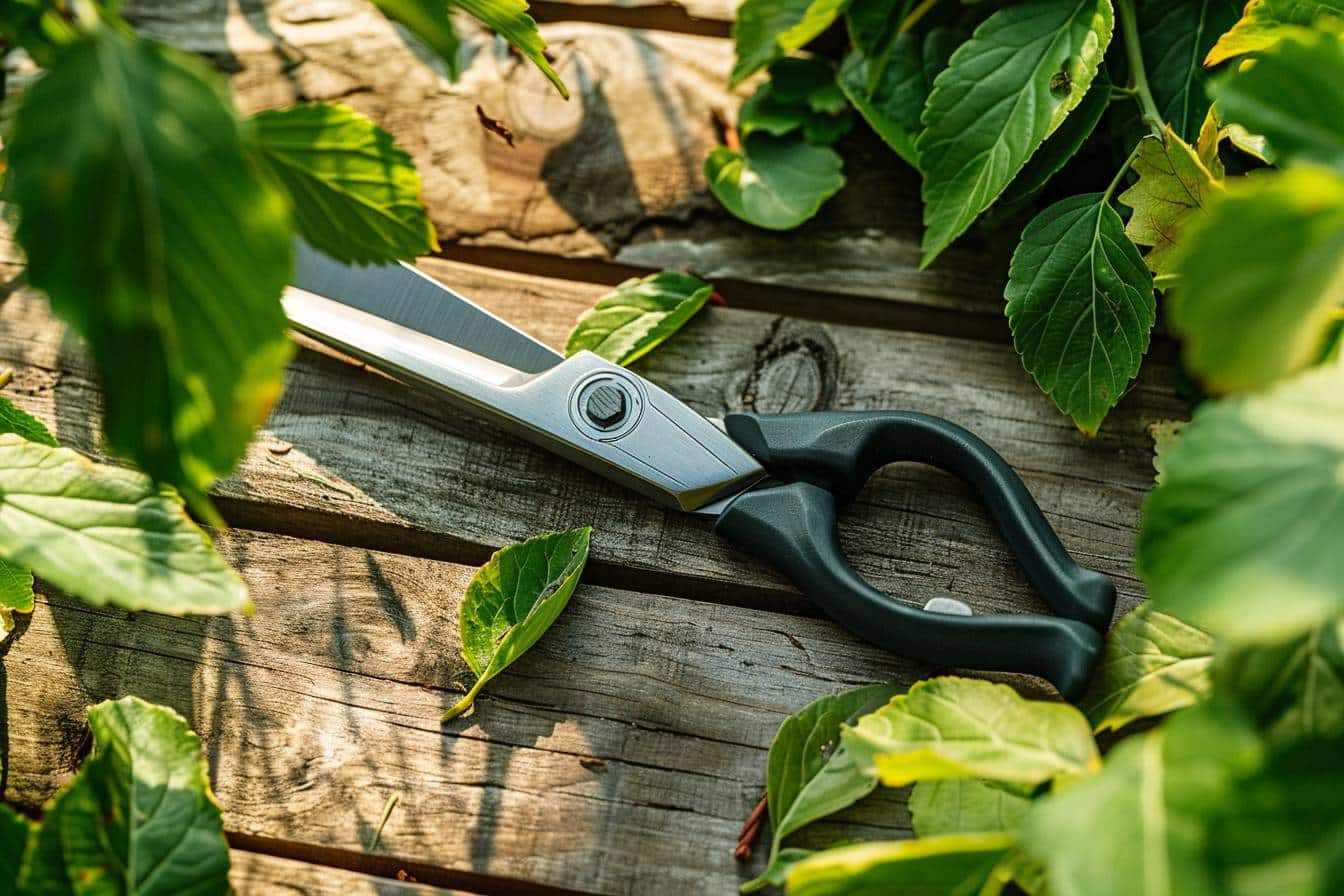 Sécateur professionnel pour entretenir vos arbustes  
Outil de jardinage efficace pour tailler les plantes