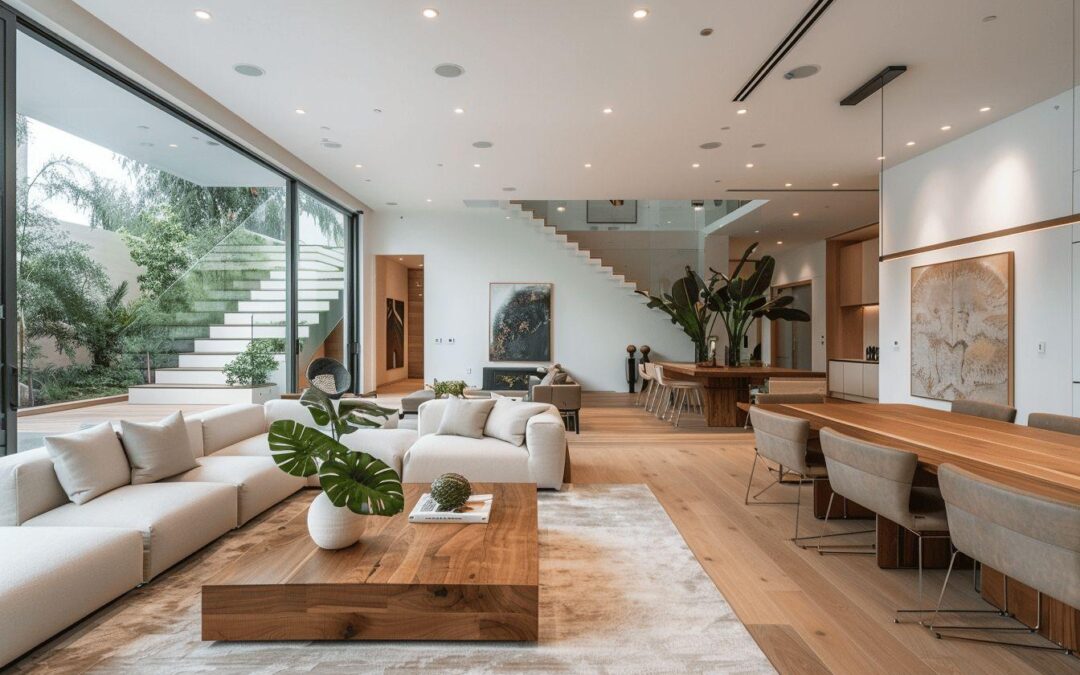 Décoration salon moderne + salle à manger : Harmoniser les deux pièces pour un rendu élégant​